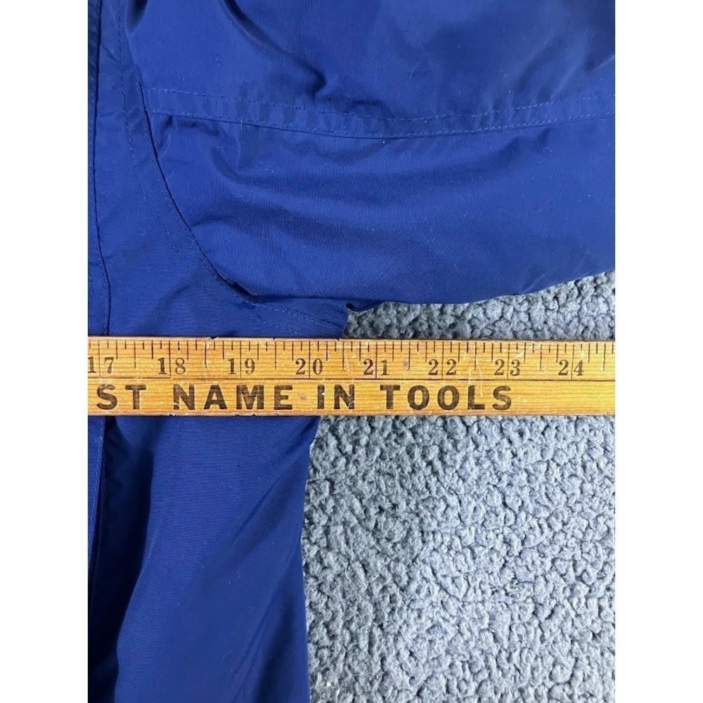 VTG LL Bean Womens Small Blue Insulated‎ Winter Parka Fleece Jacket - Picture 8 of 13